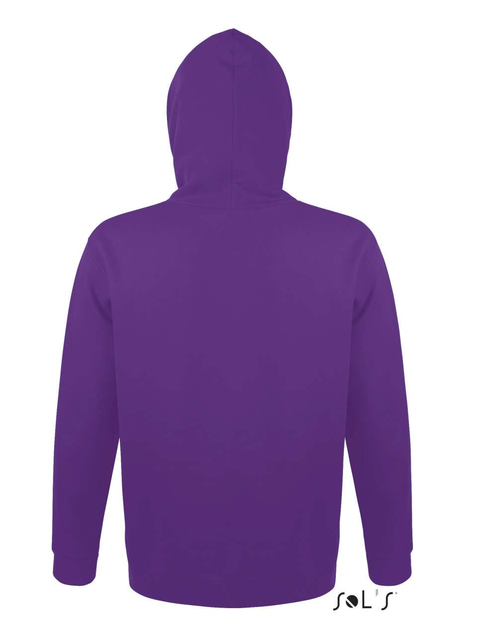 SOL'S SNAKE - UNISEX HOODED SWEATSHIRT - Dark Purple - Additional
