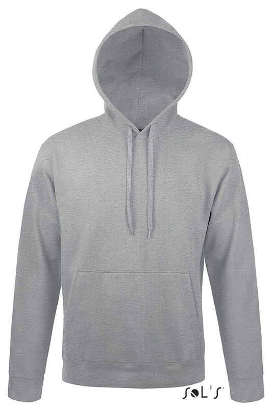 SOL'S SNAKE - UNISEX HOODED SWEATSHIRT - Grey Melange - Main