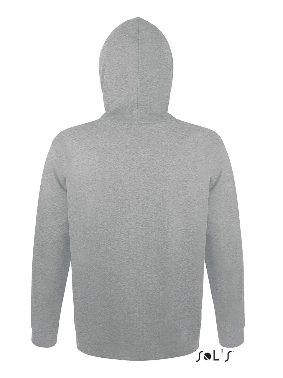 SOL'S SNAKE - UNISEX HOODED SWEATSHIRT - Grey Melange - Additional