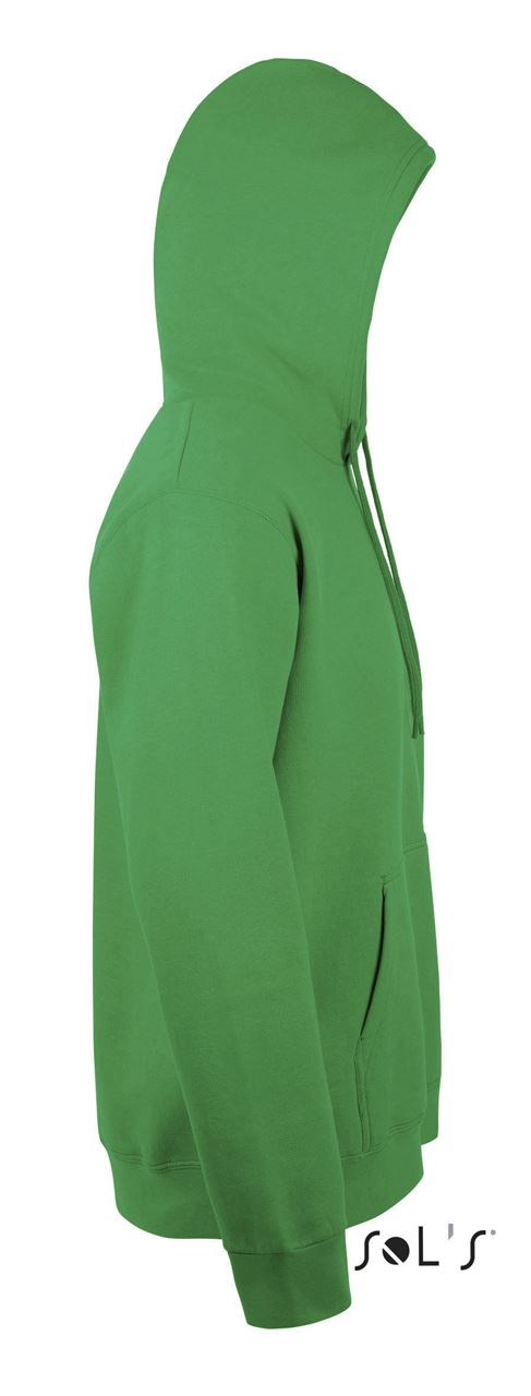 SOL'S SNAKE - UNISEX HOODED SWEATSHIRT - Kelly Green - Additional