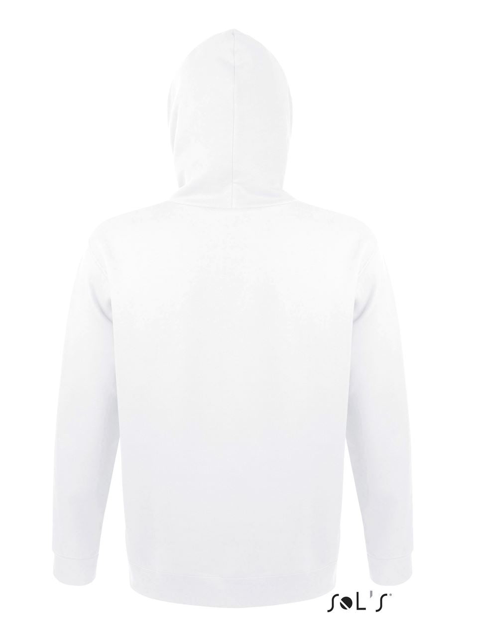 SOL'S SNAKE - UNISEX HOODED SWEATSHIRT - White - Additional