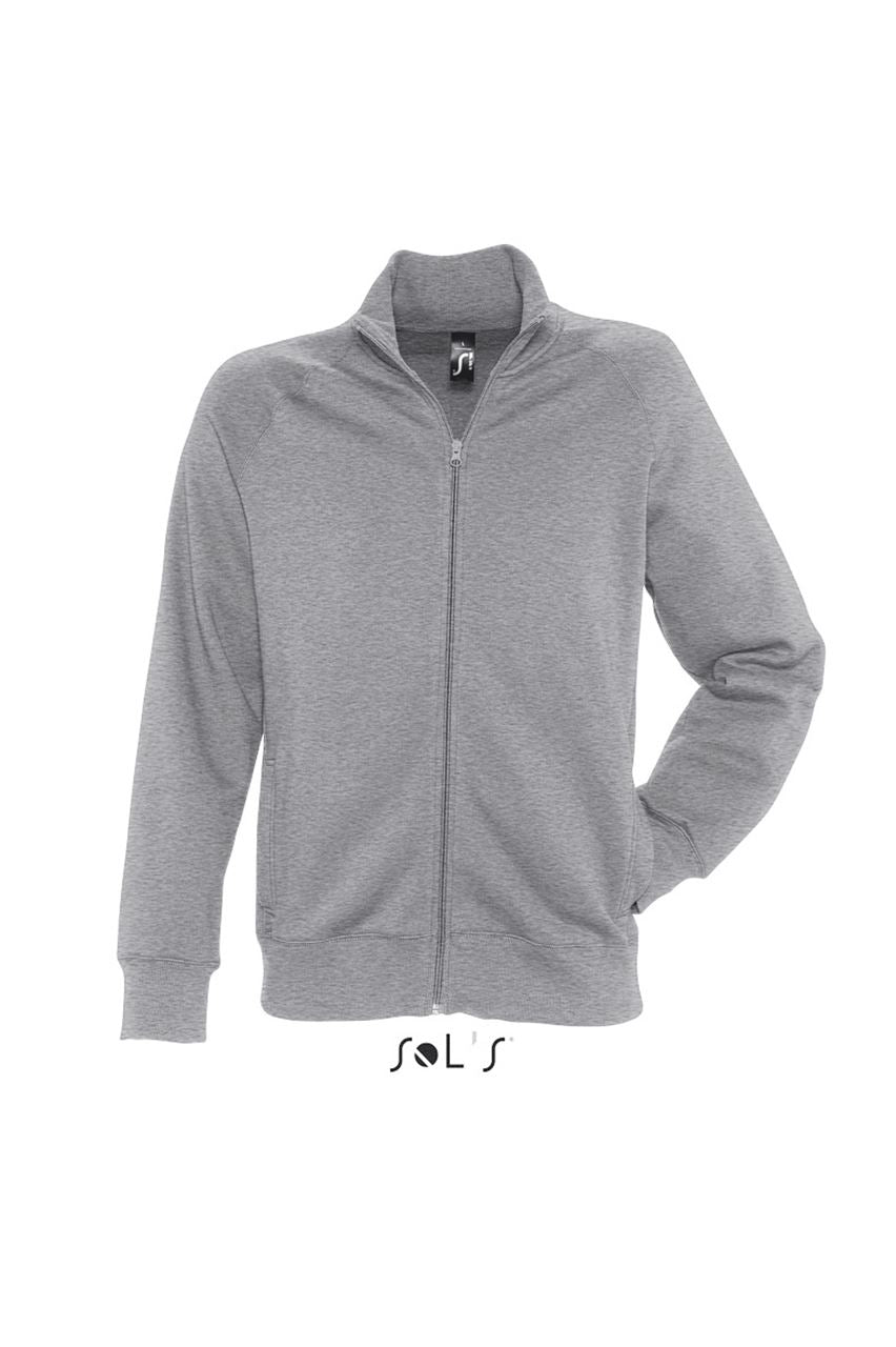 SOL'S SUNDAE - MEN’S ZIPPED JACKET - Deep Grey Melange - Main