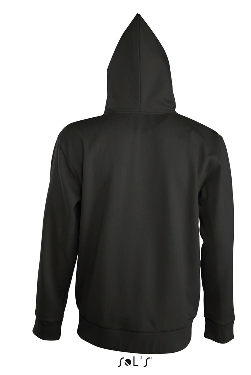 SOL'S SEVEN MEN - JACKET WITH LINED HOOD - Black - Additional
