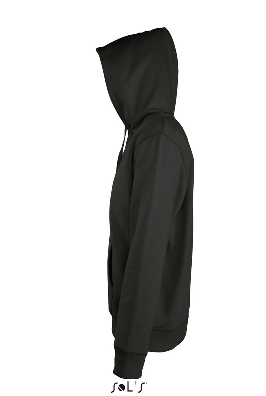 SOL'S SEVEN MEN - JACKET WITH LINED HOOD - Black - Additional