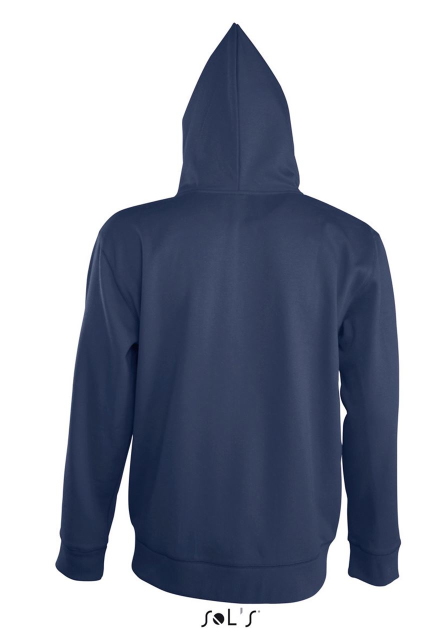 SOL'S SEVEN MEN - JACKET WITH LINED HOOD - French Navy - Additional