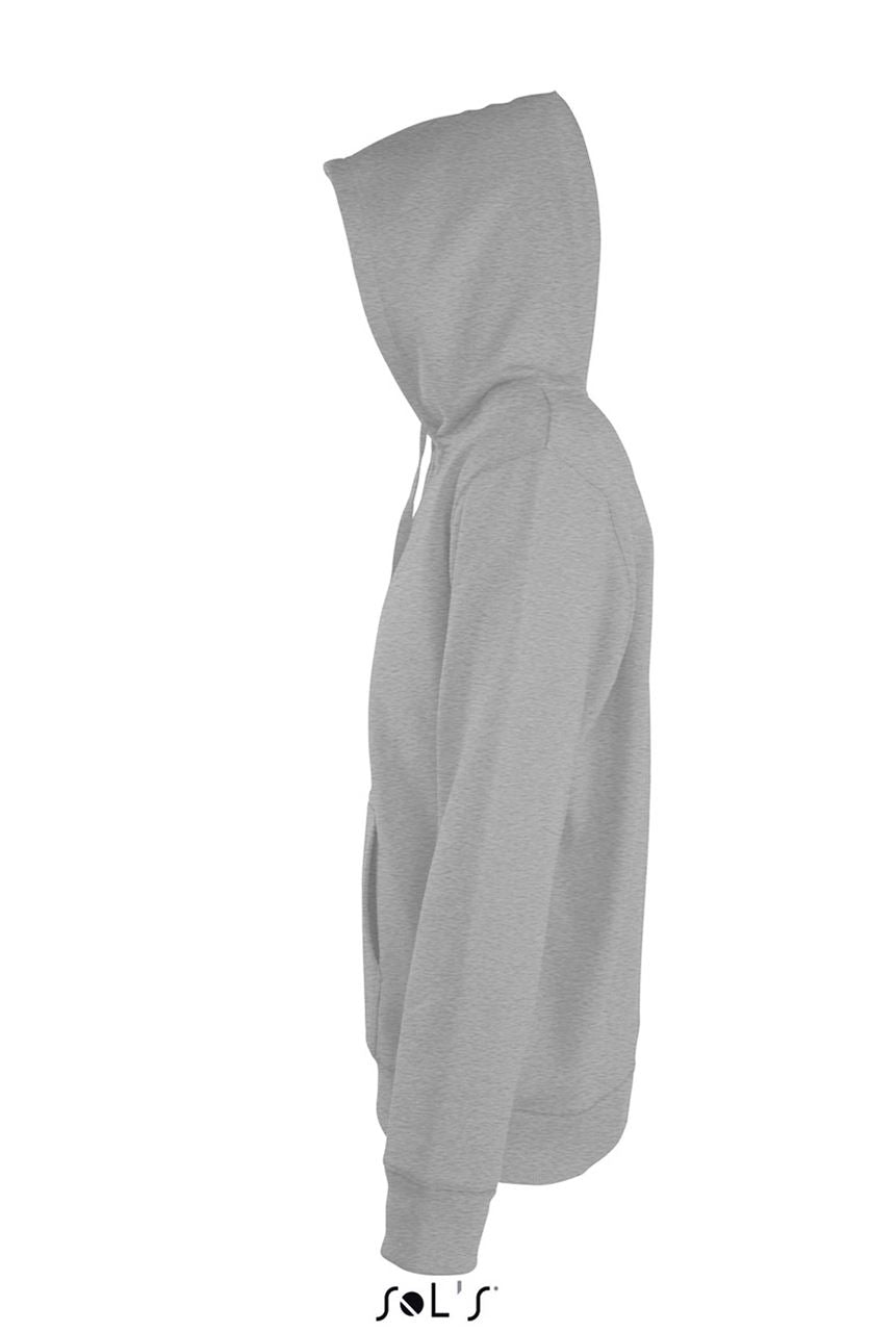 SOL'S SEVEN MEN - JACKET WITH LINED HOOD - Grey Melange - Additional