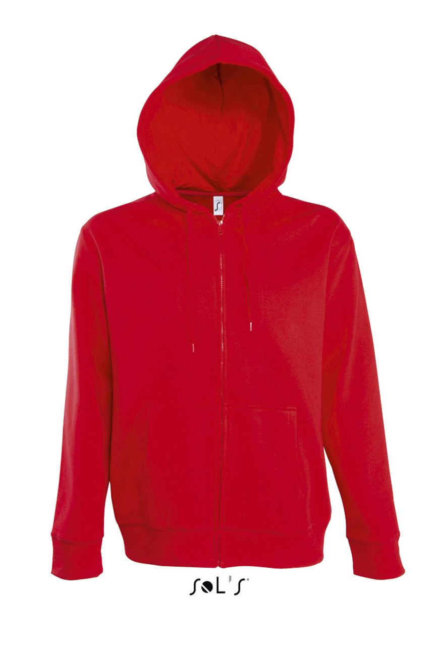 SOL'S SEVEN MEN - JACKET WITH LINED HOOD - Red - Main