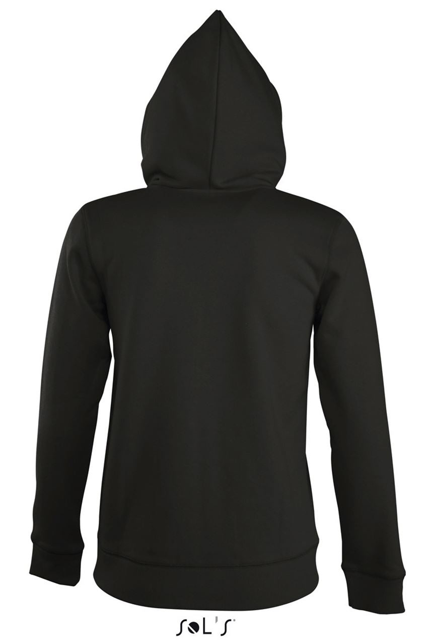 SOL'S SEVEN WOMEN - JACKET WITH LINED HOOD - Black - Additional