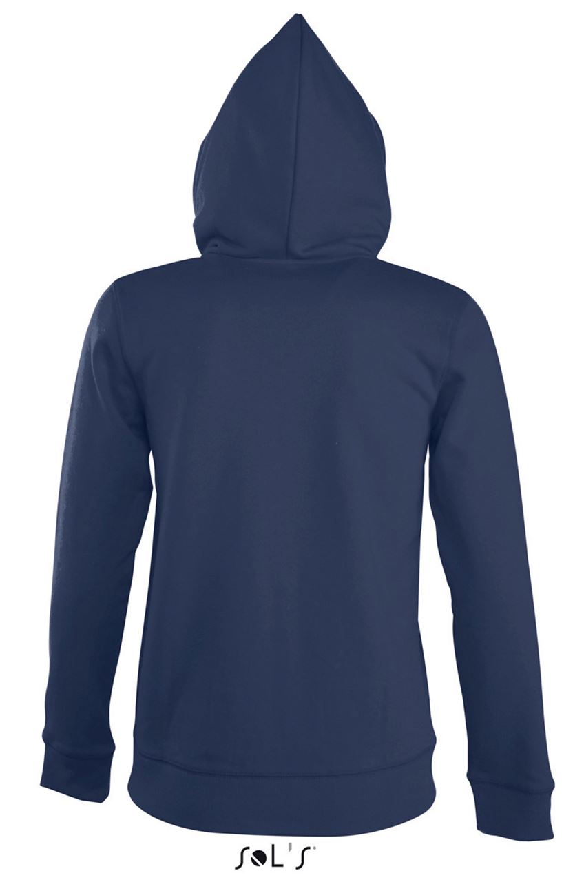 SOL'S SEVEN WOMEN - JACKET WITH LINED HOOD - French Navy - Additional
