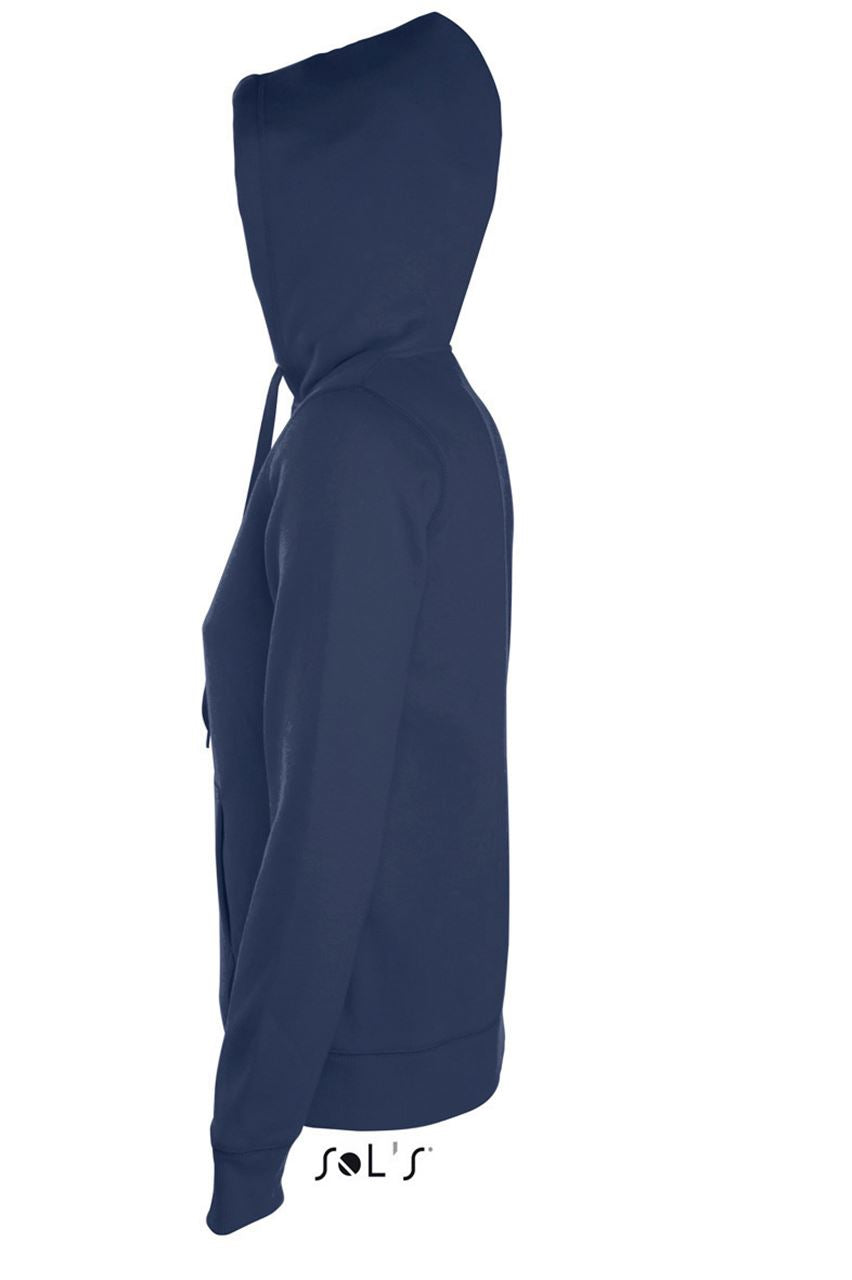 SOL'S SEVEN WOMEN - JACKET WITH LINED HOOD - French Navy - Additional