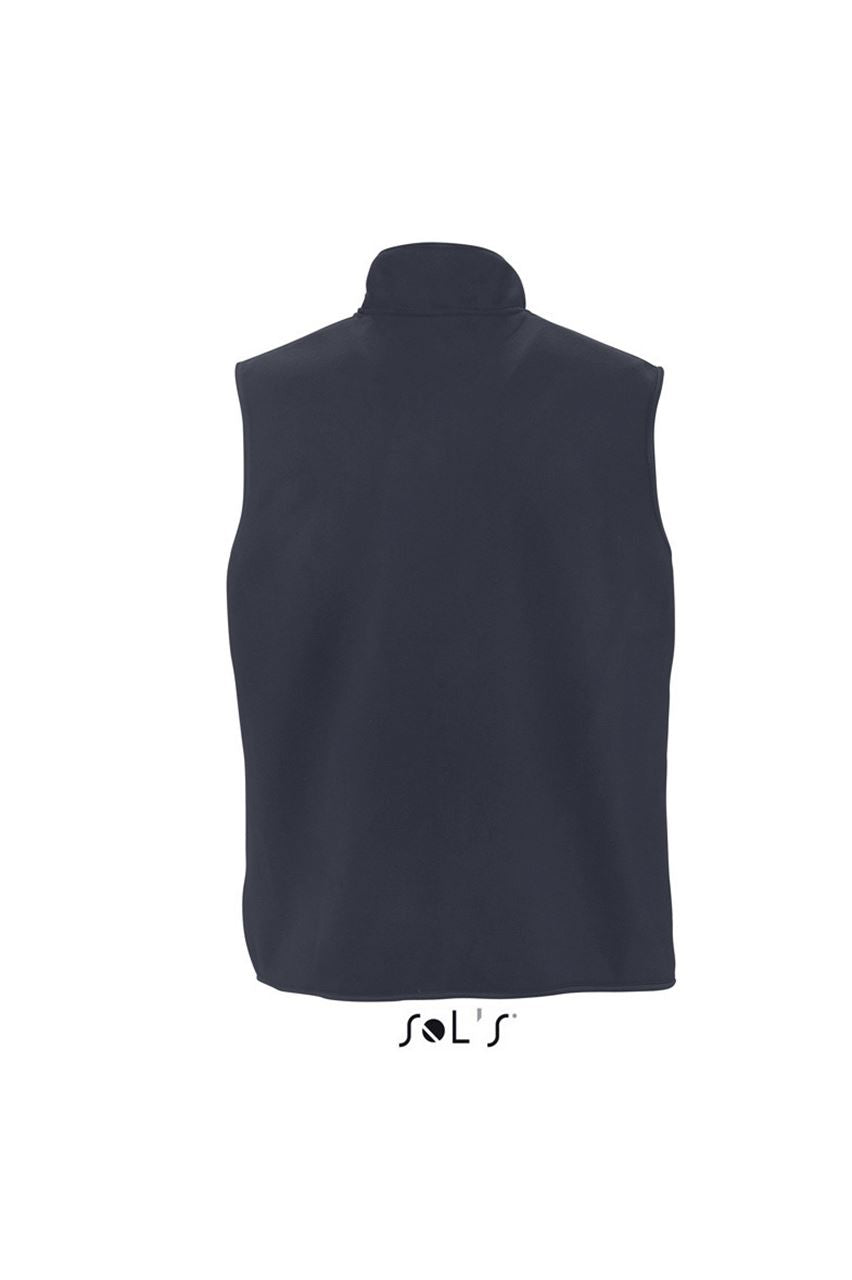 SOL'S NORWAY - UNISEX SLEEVELESS FLEECE CARDIGAN - Navy - Additional
