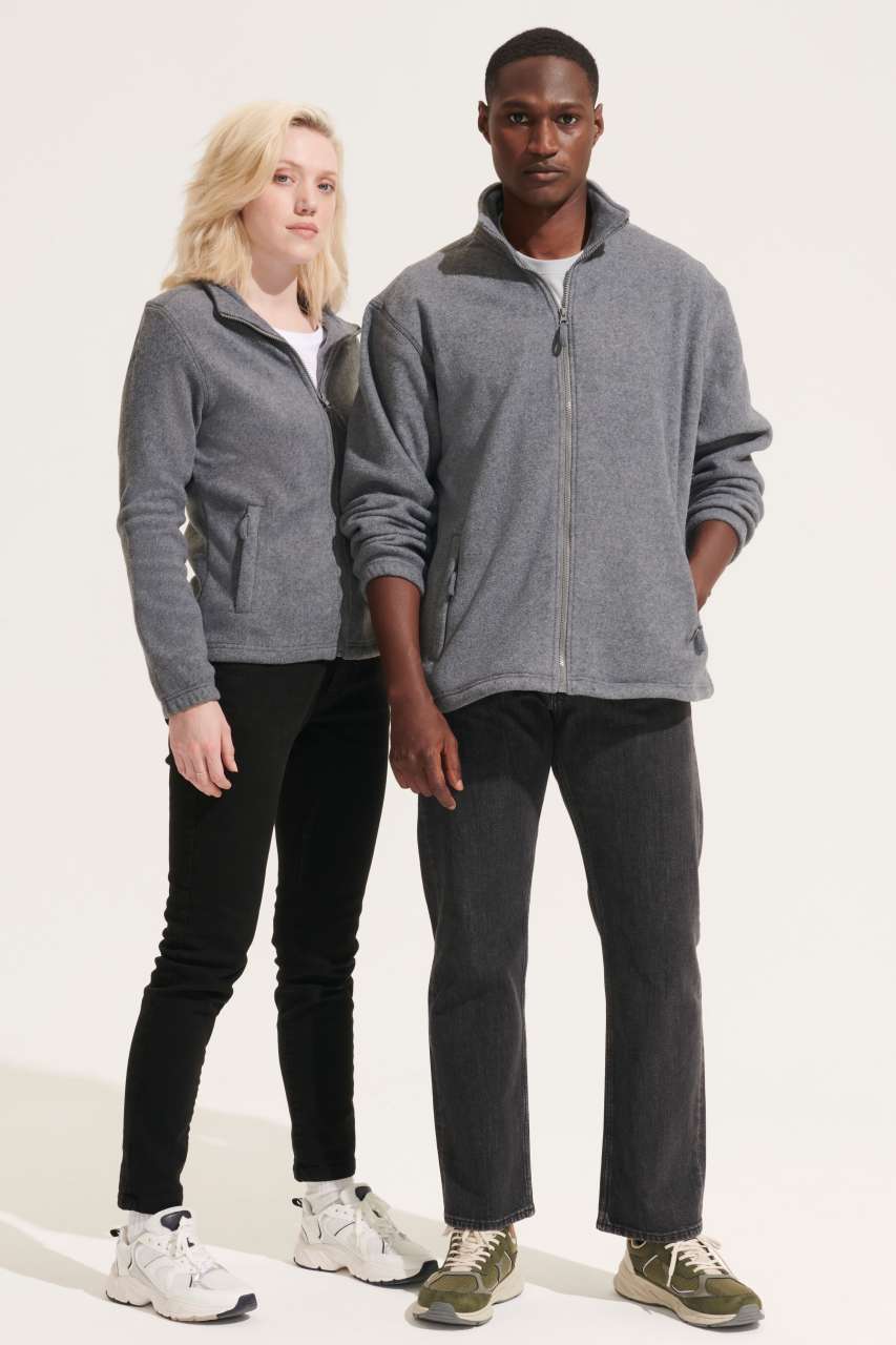 SOL'S NORTH WOMEN - ZIPPED FLEECE JACKET - Aqua - Additional