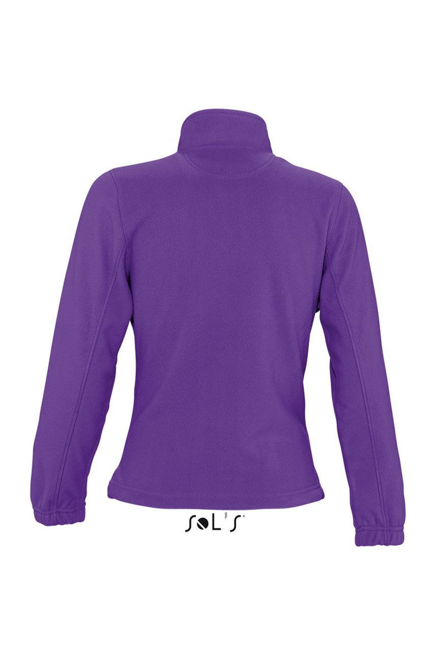 SOL'S NORTH WOMEN - ZIPPED FLEECE JACKET - Dark Purple - Additional
