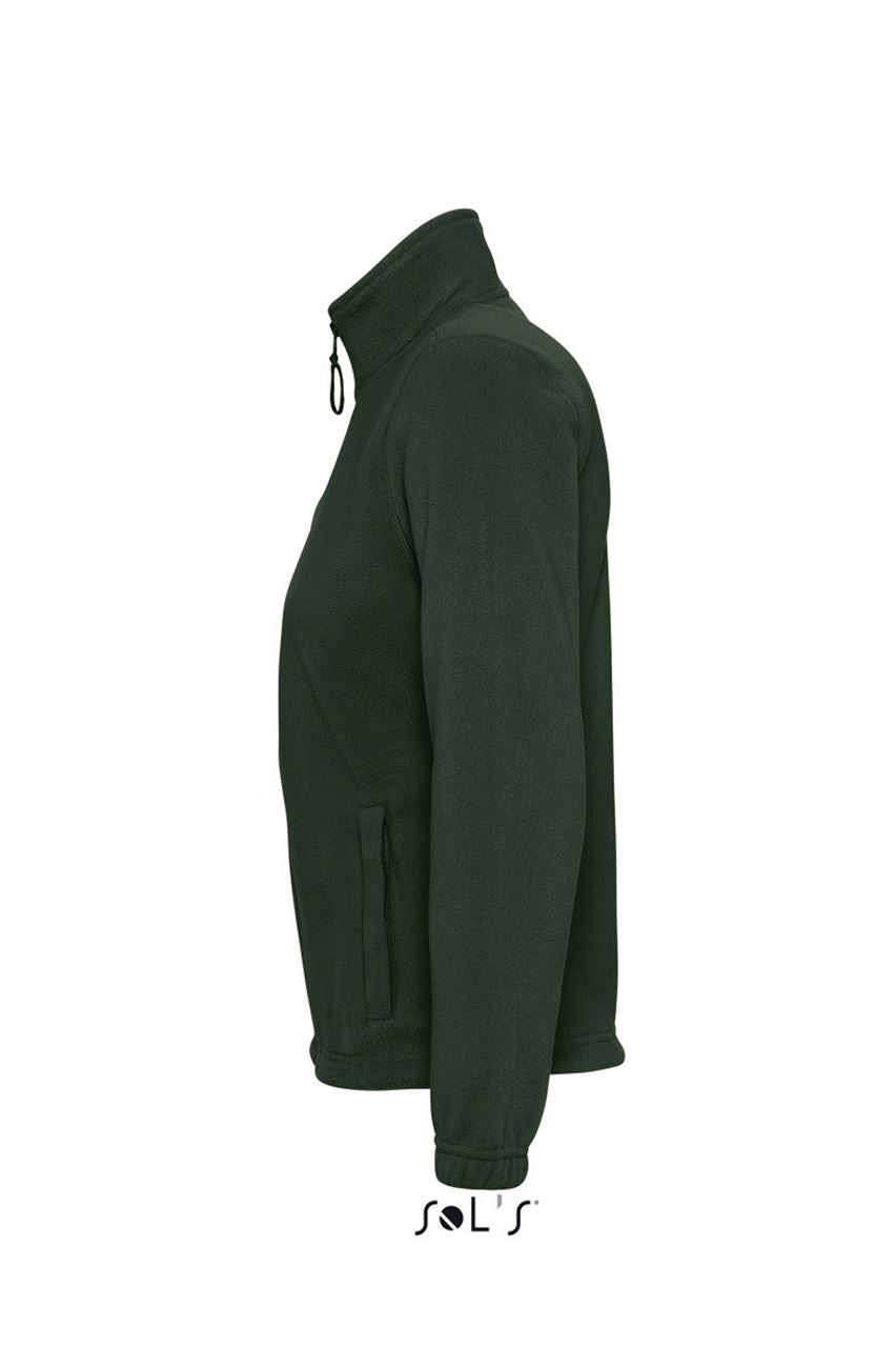 SOL'S NORTH WOMEN - ZIPPED FLEECE JACKET - Fir Green - Additional