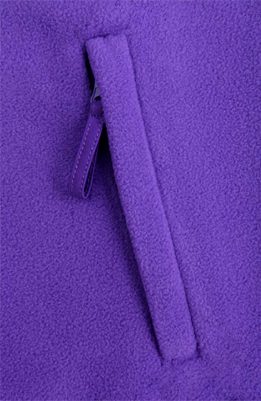 SOL'S NORTH MEN - ZIPPED FLEECE JACKET - Dark Purple - Additional