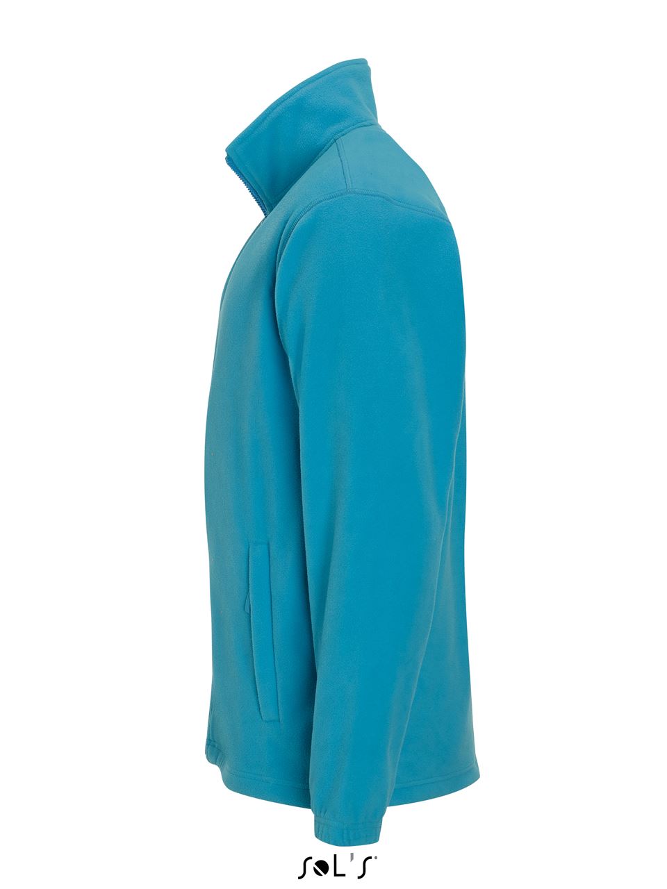 SOL'S NORTH MEN - ZIPPED FLEECE JACKET - Aqua - Additional