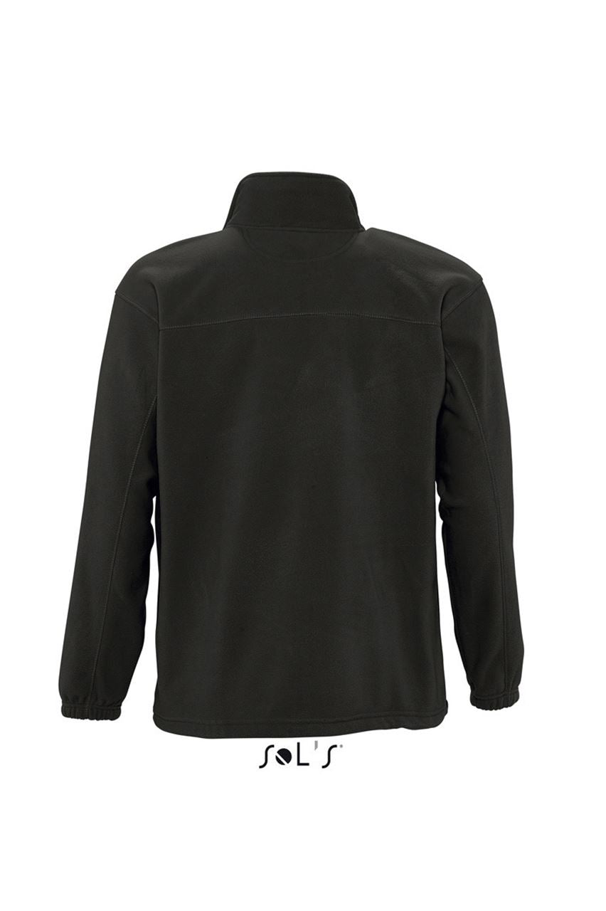 SOL'S NORTH MEN - ZIPPED FLEECE JACKET - Black - Additional