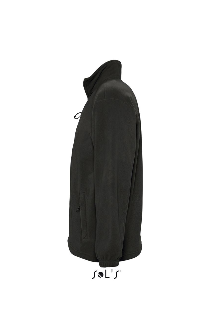 SOL'S NORTH MEN - ZIPPED FLEECE JACKET - Black - Additional