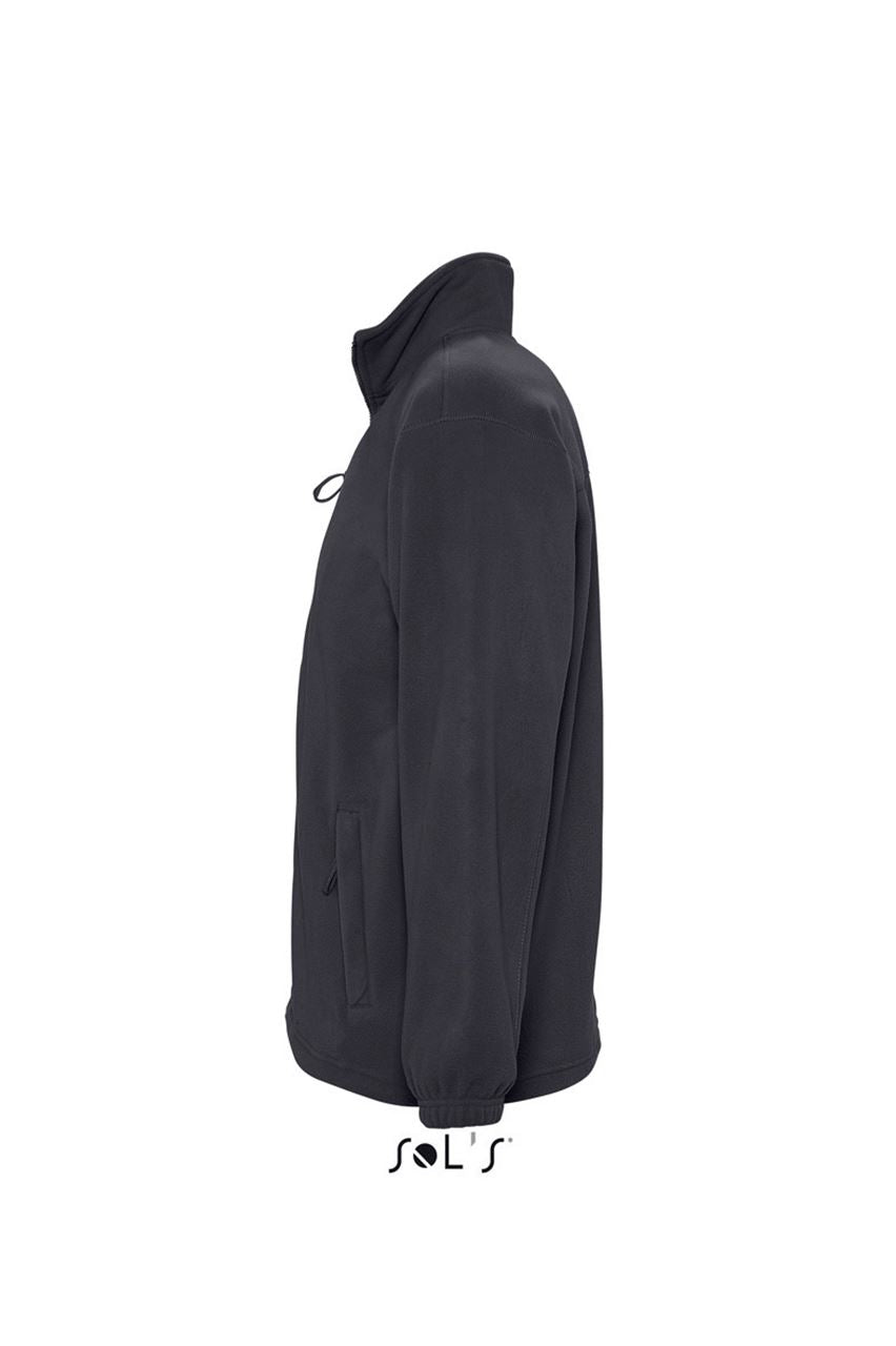 SOL'S NORTH MEN - ZIPPED FLEECE JACKET - Charcoal Grey - Additional
