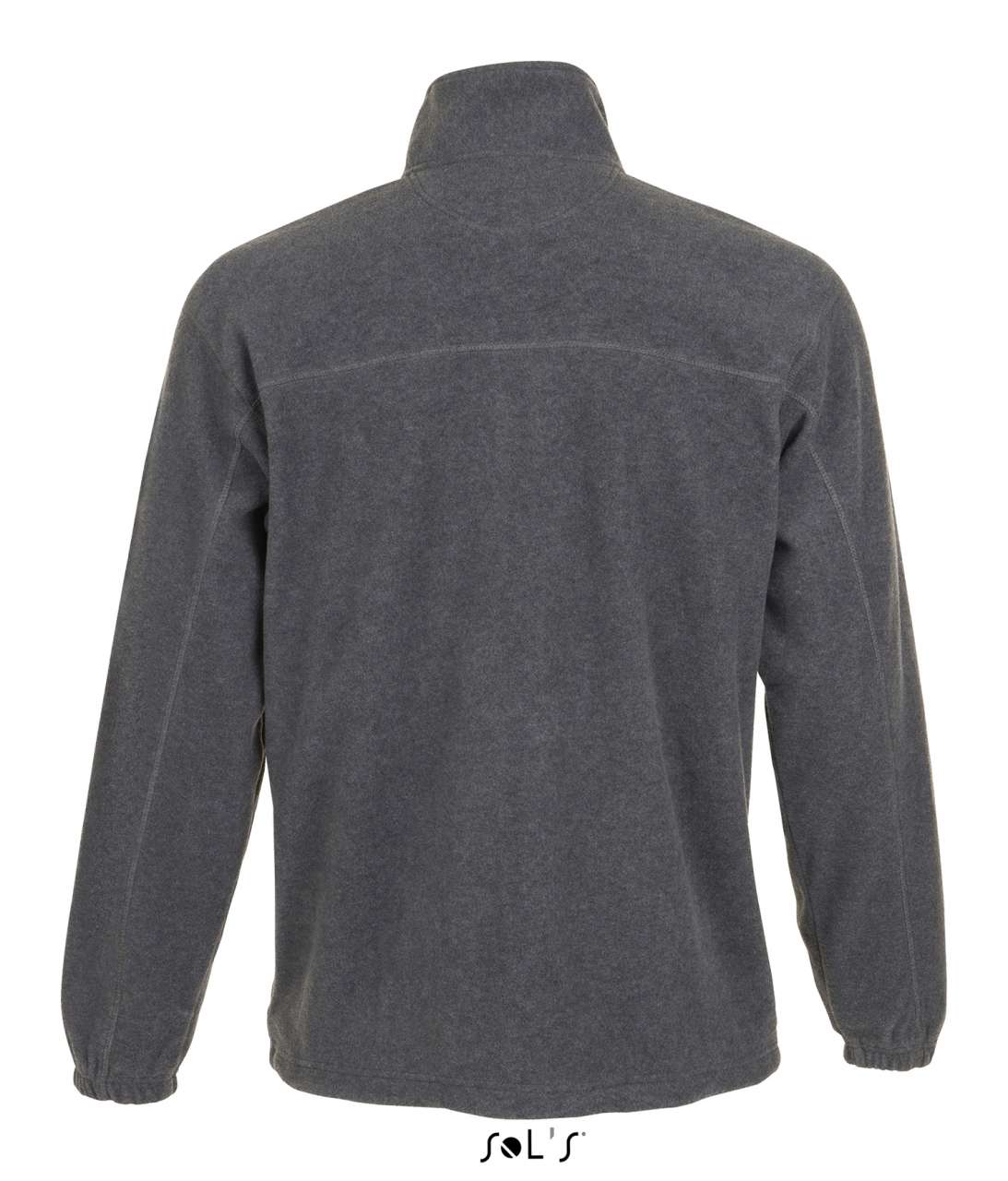 SOL'S NORTH MEN - ZIPPED FLEECE JACKET - Grey Melange - Additional