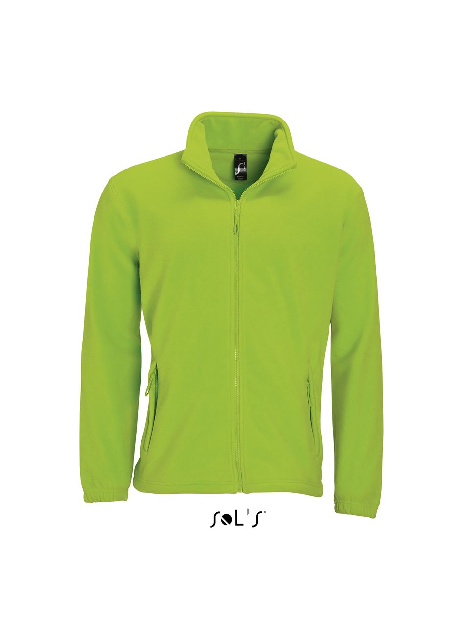 SOL'S NORTH MEN - ZIPPED FLEECE JACKET - Lime - Main
