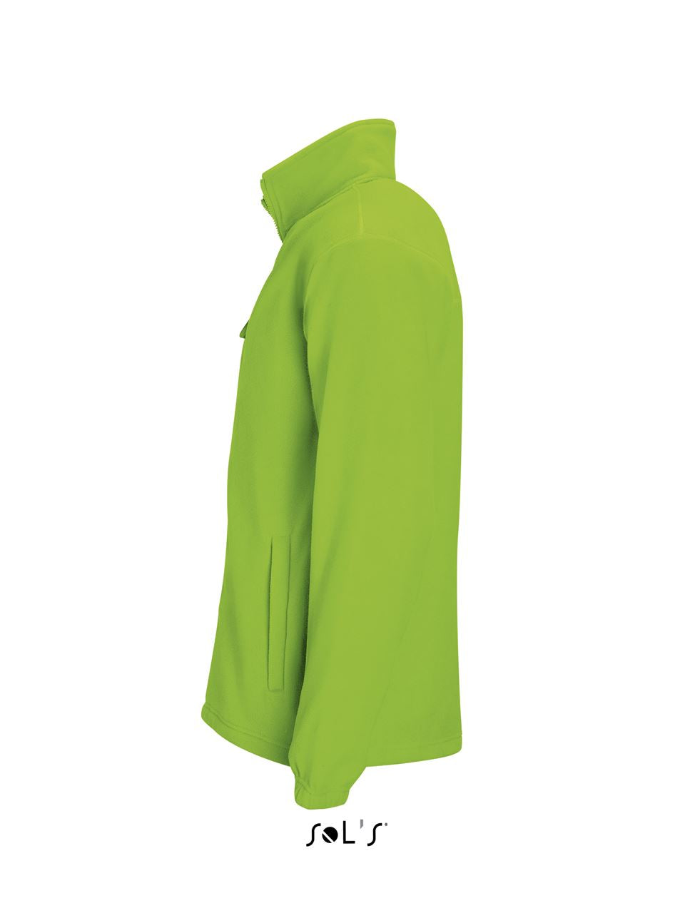 SOL'S NORTH MEN - ZIPPED FLEECE JACKET - Lime - Additional