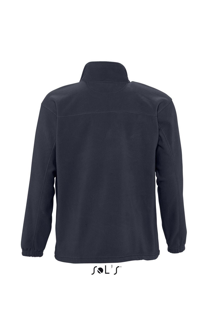 SOL'S NORTH MEN - ZIPPED FLEECE JACKET - Navy - Additional