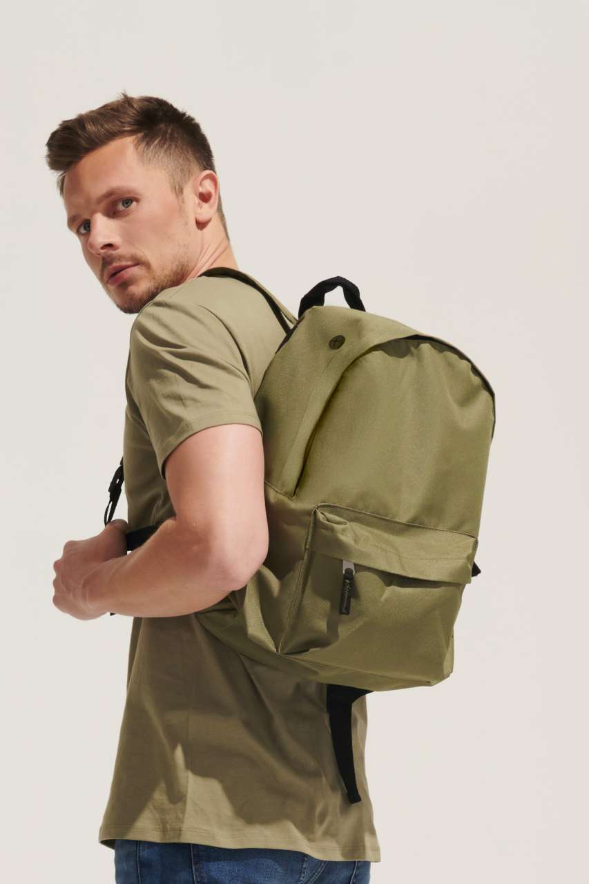 SOL'S RIDER - 600D POLYESTER RUCKSACK - Gold - Model