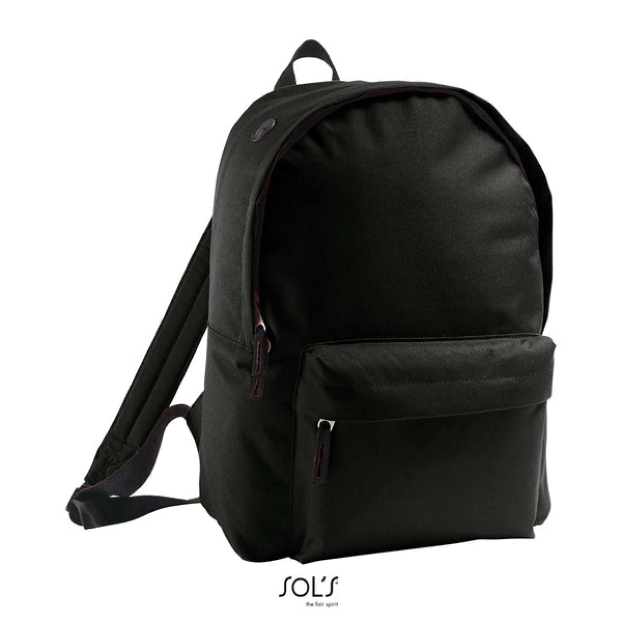 SOL'S RIDER - 600D POLYESTER RUCKSACK - Black - Additional