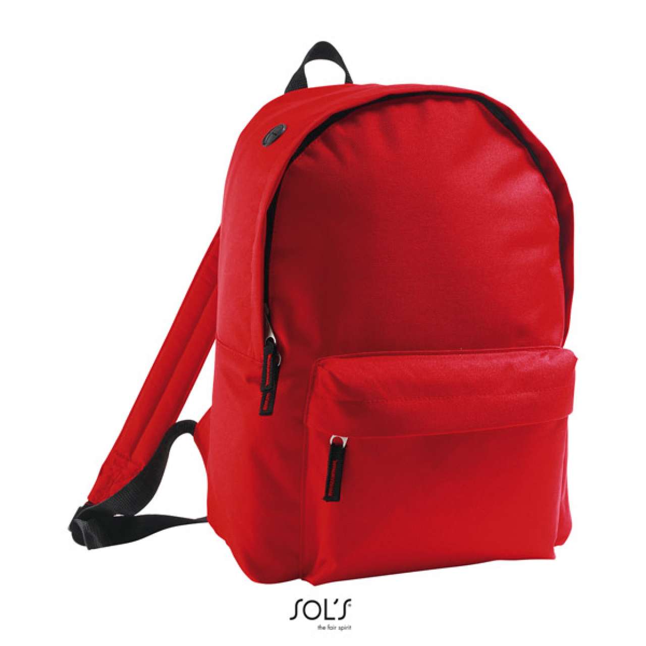 SOL'S RIDER - 600D POLYESTER RUCKSACK - Red - Additional