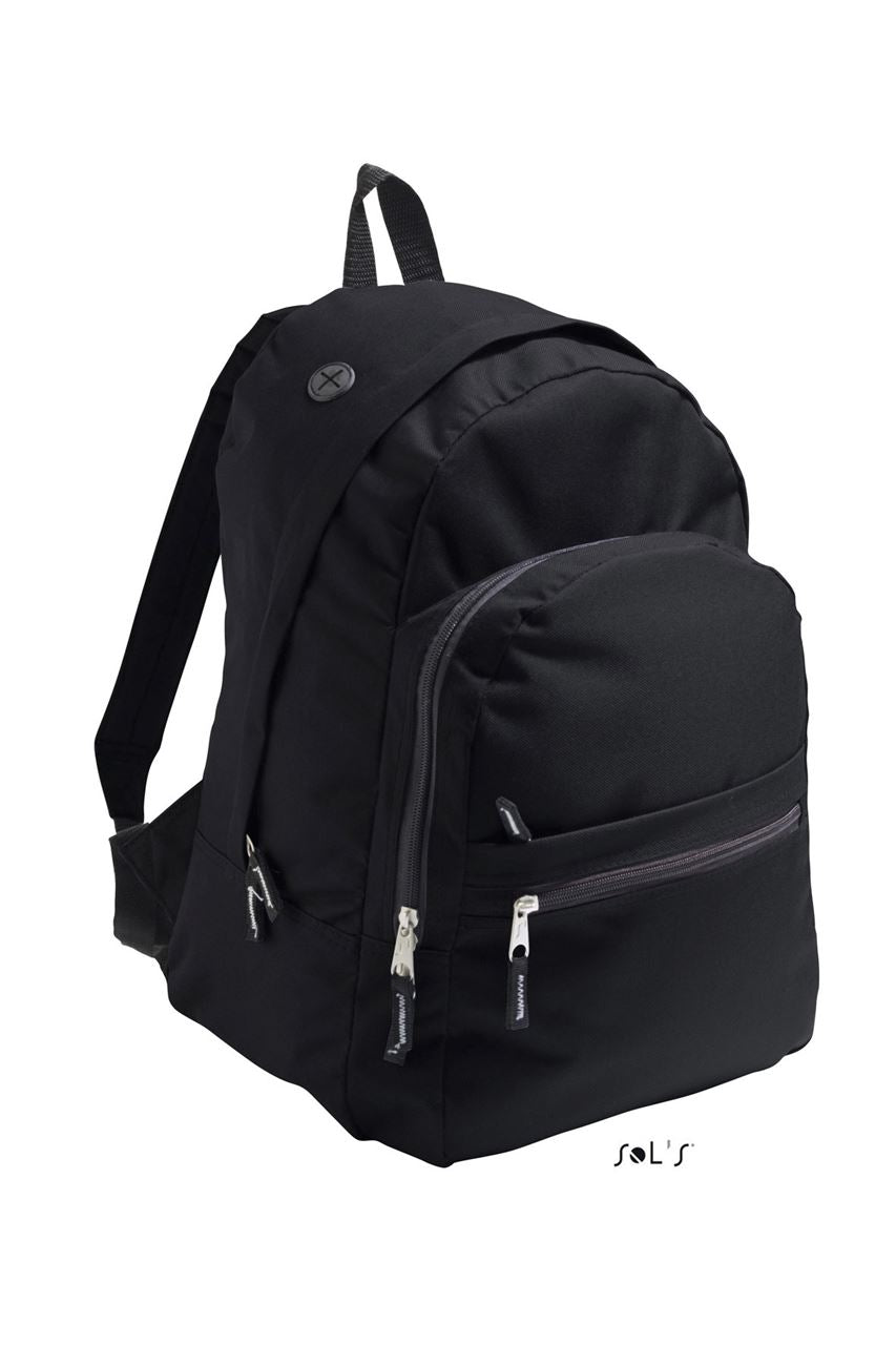 SOL'S EXPRESS - 600D POLYESTER RUCKSACK - Black - Main