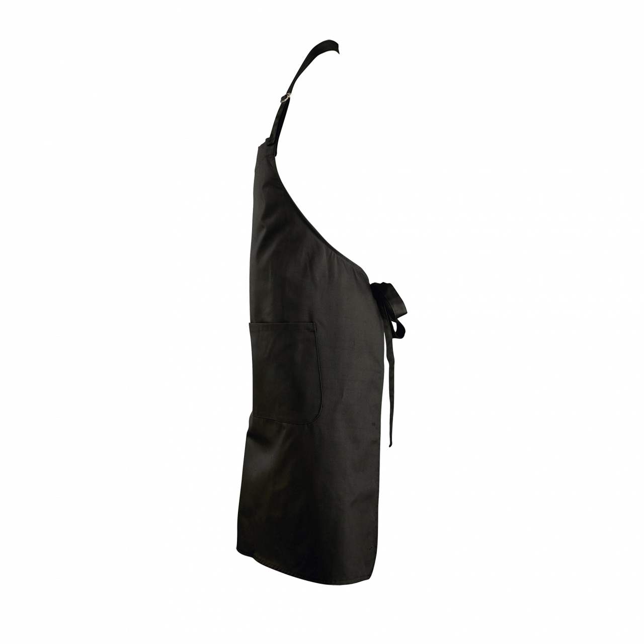 SOL'S GALA - LONG APRON WITH POCKETS - Black - Additional