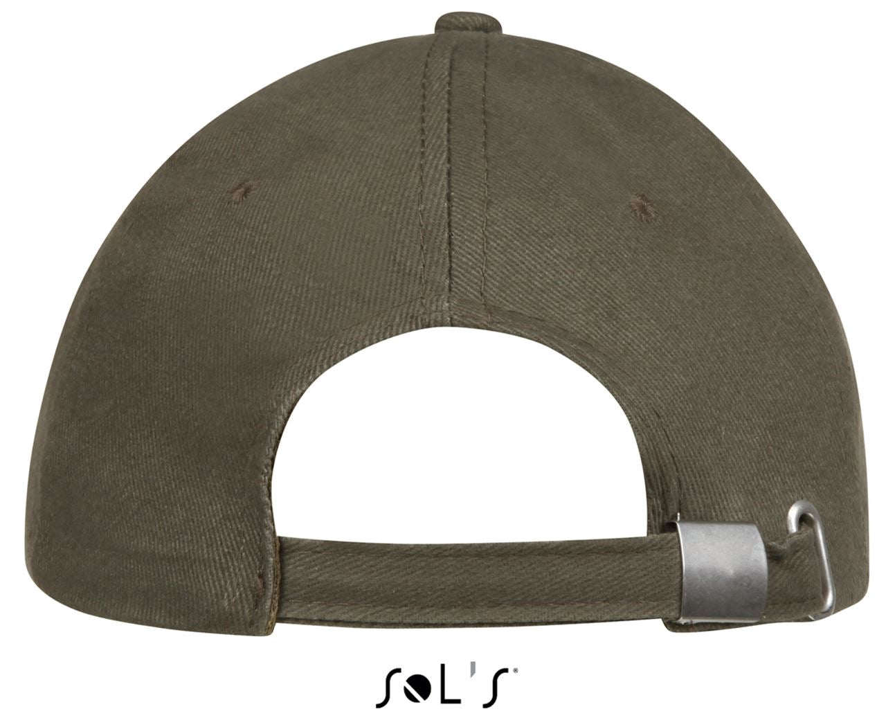 SOL'S BUFFALO - SIX PANEL CAP - Army/Beige - Additional
