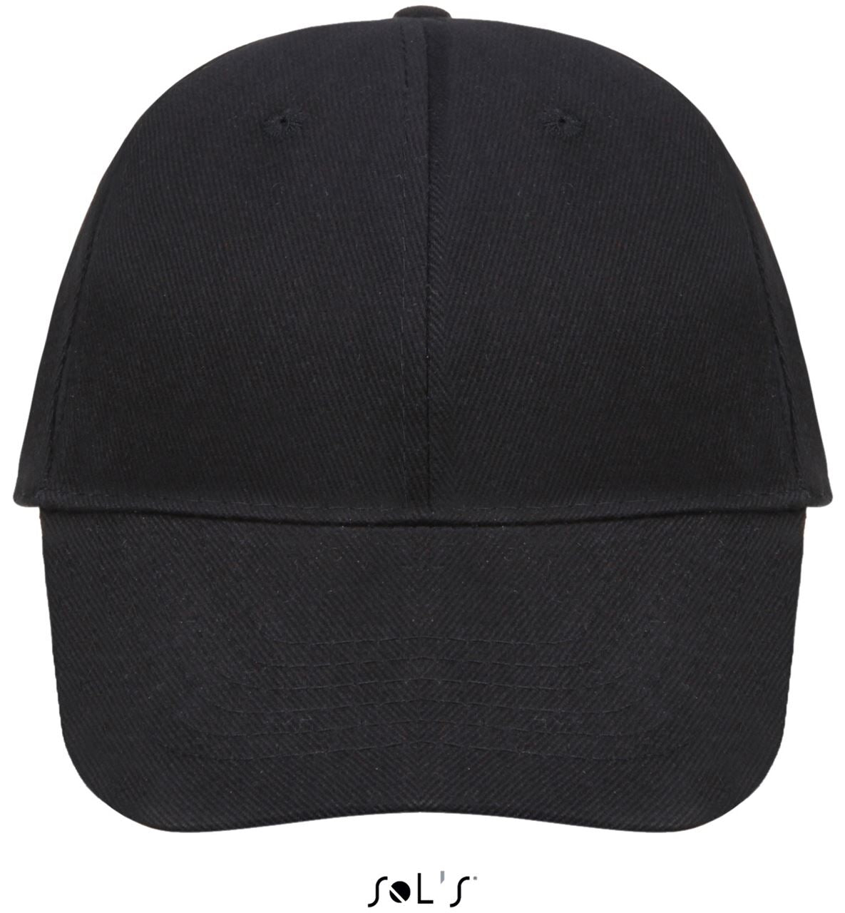 SOL'S BUFFALO - SIX PANEL CAP - Black - Main
