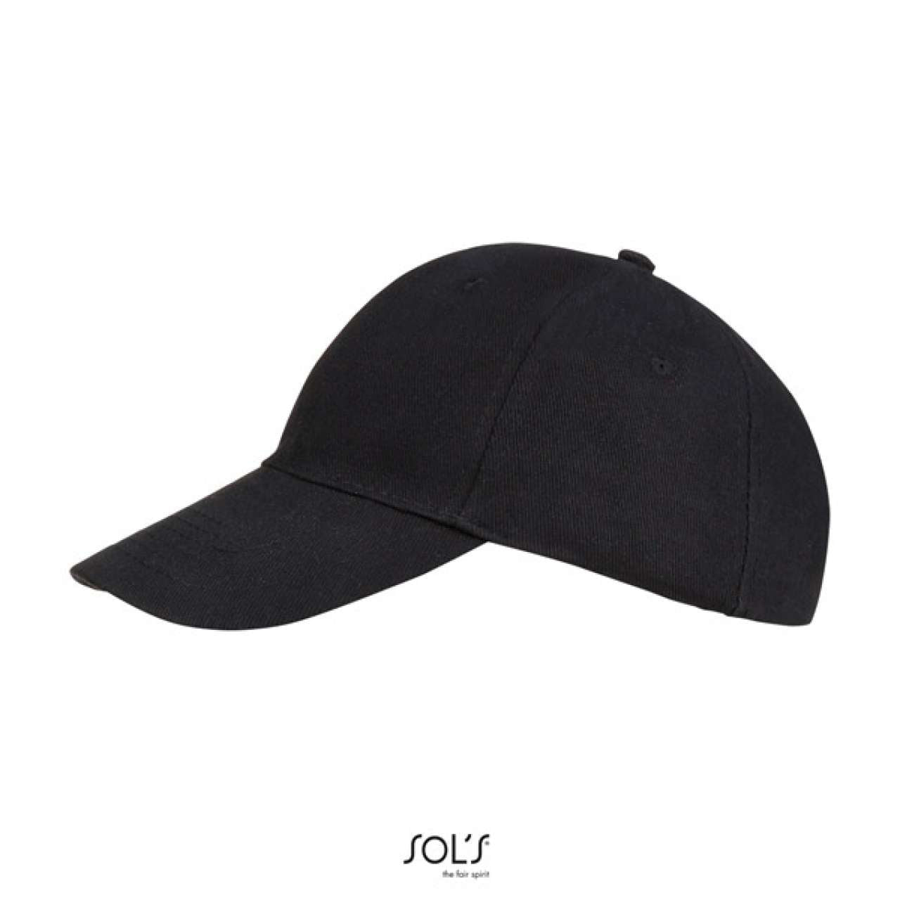 SOL'S BUFFALO - SIX PANEL CAP - Black - Additional