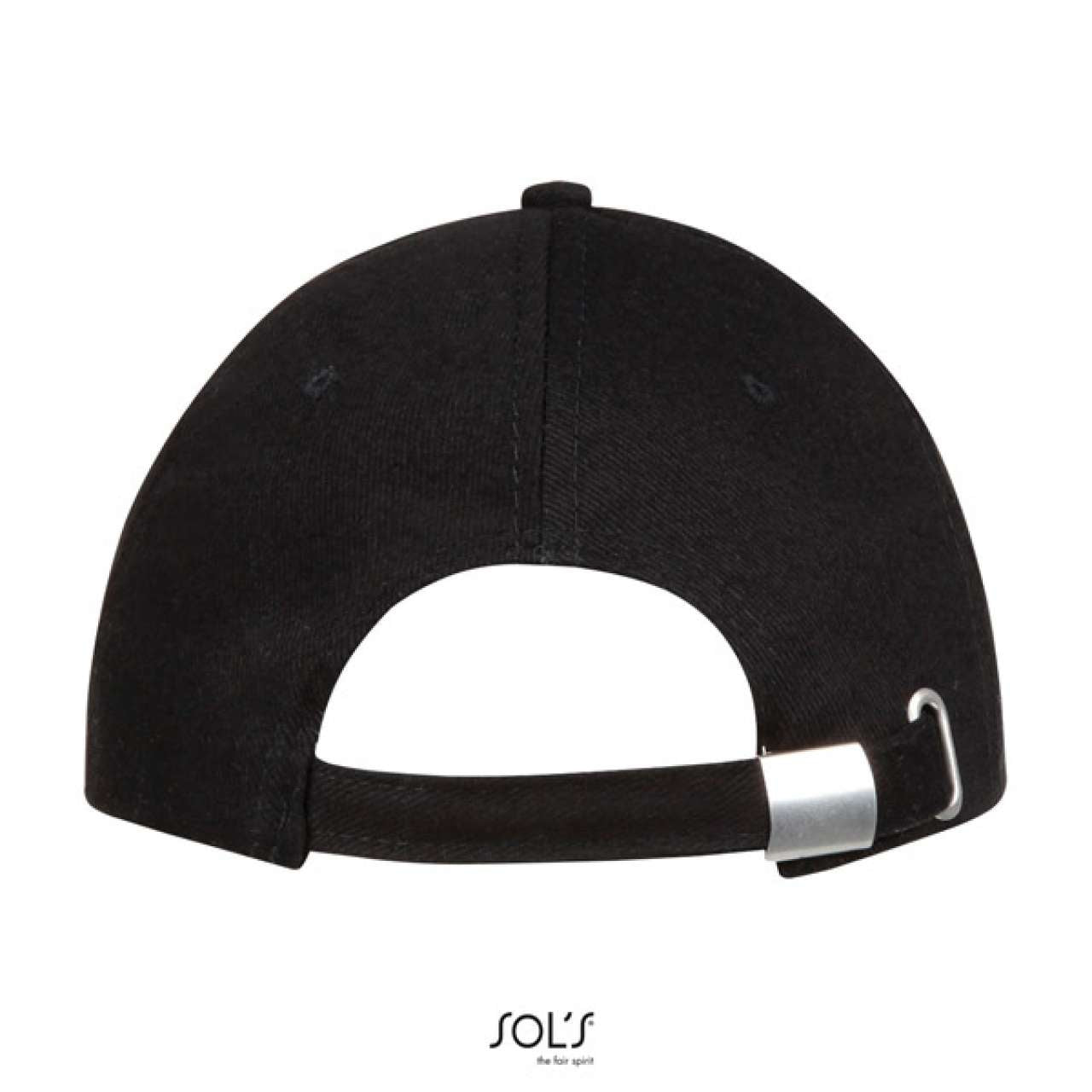 SOL'S BUFFALO - SIX PANEL CAP - Black/Red - Additional