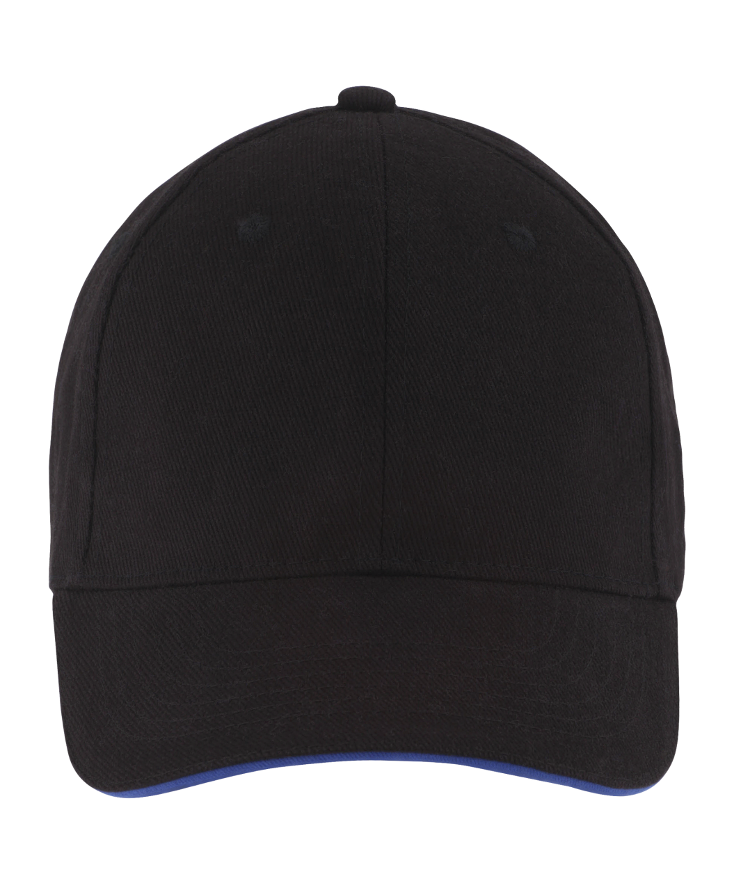 SOL'S BUFFALO - SIX PANEL CAP - Black/Royal - Main