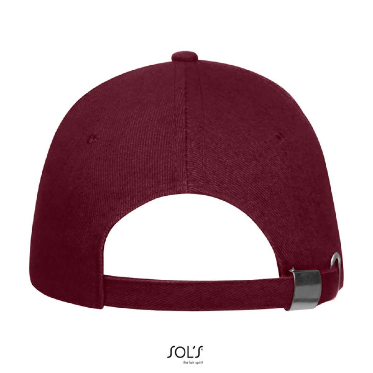 SOL'S BUFFALO - SIX PANEL CAP - Burgundy - Additional