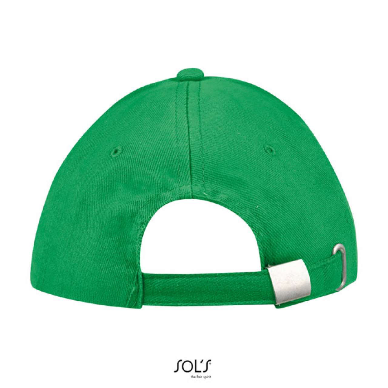 SOL'S BUFFALO - SIX PANEL CAP - Kelly Green/White - Additional