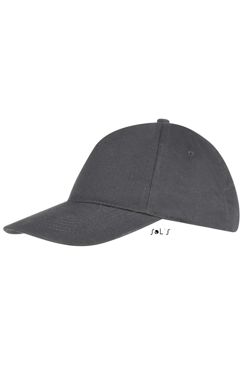 SOL'S SUNNY - FIVE PANEL CAP - Dark Grey - Additional