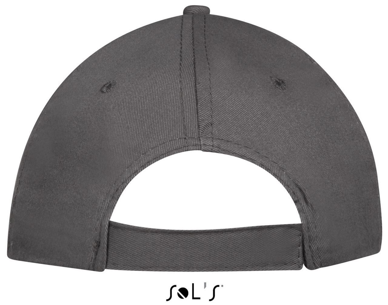 SOL'S SUNNY - FIVE PANEL CAP - Dark Grey/Light Grey - Additional