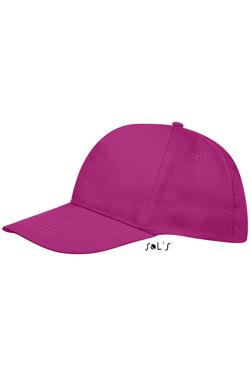 SOL'S SUNNY - FIVE PANEL CAP - Fuchsia - Additional
