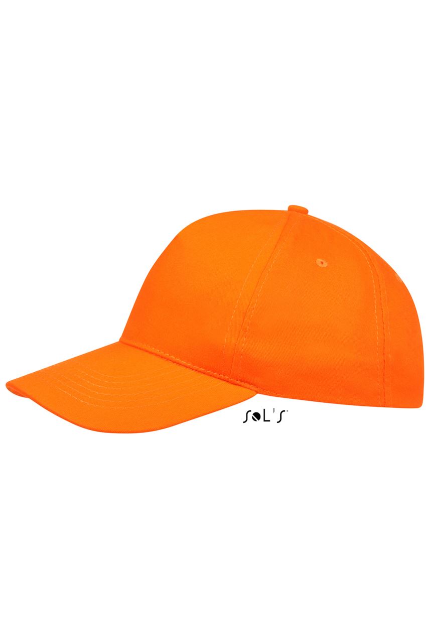 SOL'S SUNNY - FIVE PANEL CAP - Orange - Additional
