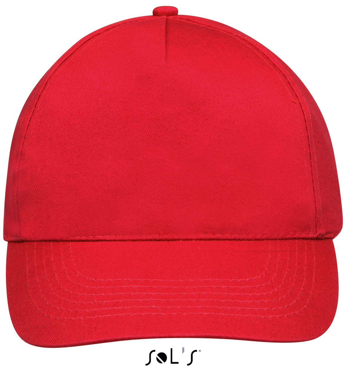 SOL'S SUNNY - FIVE PANEL CAP - Red - Main