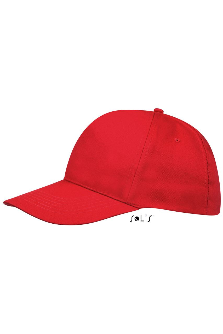 SOL'S SUNNY - FIVE PANEL CAP - Red - Additional