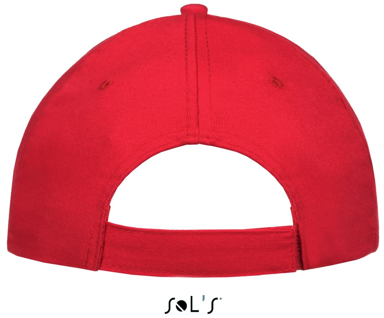 SOL'S SUNNY - FIVE PANEL CAP - Red/White - Additional
