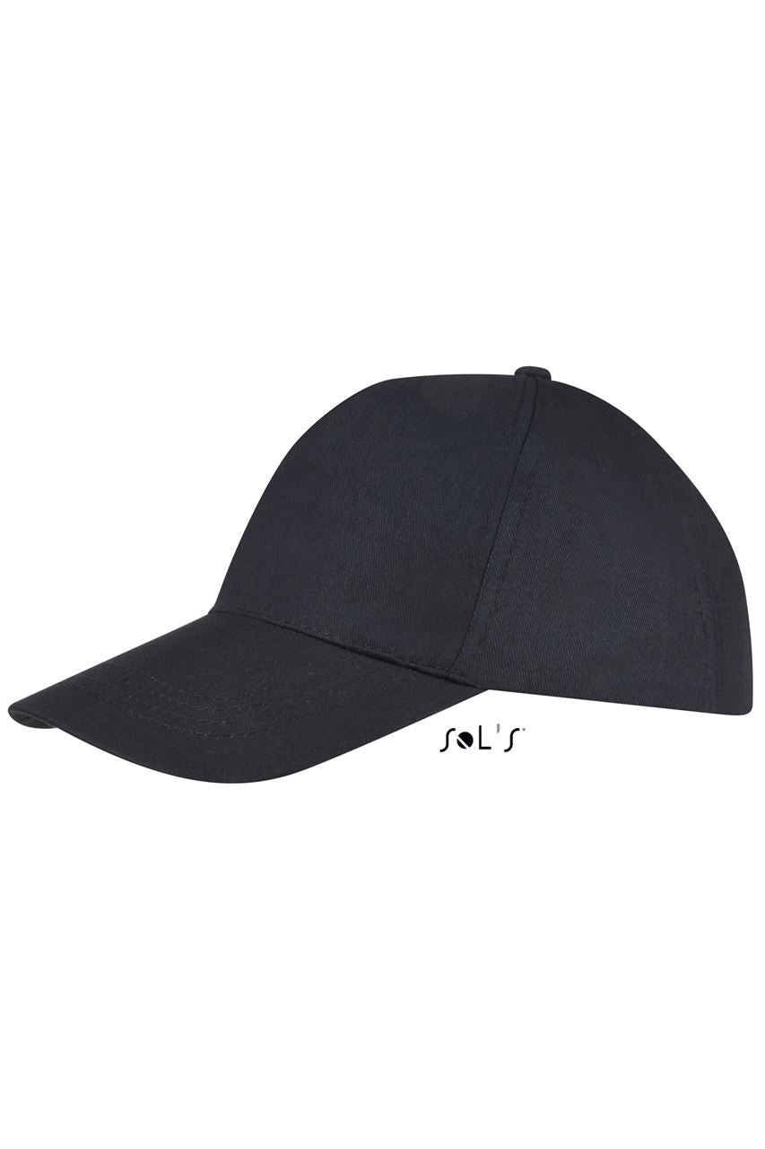 SOL'S BUZZ - FIVE PANEL CAP - Black - Additional