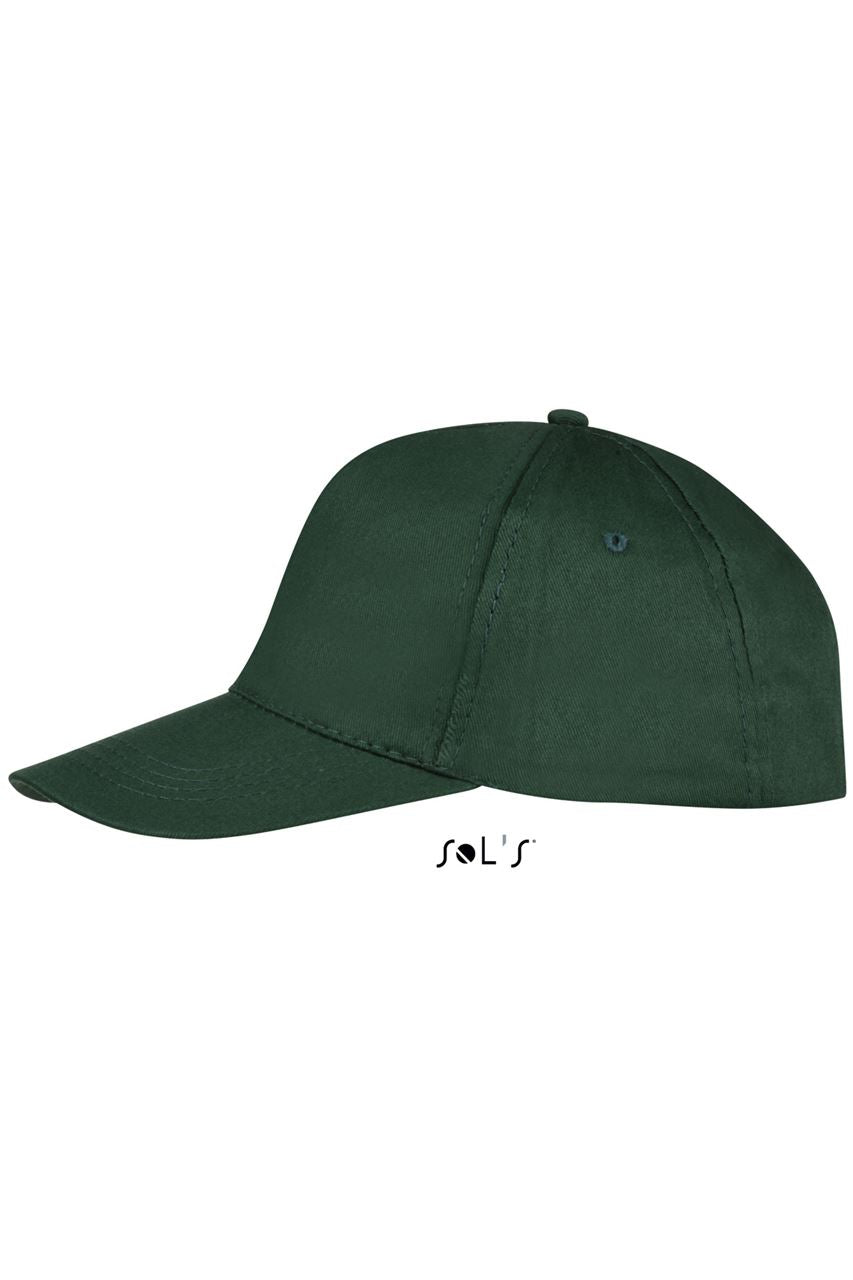 SOL'S BUZZ - FIVE PANEL CAP - Forest Green - Additional