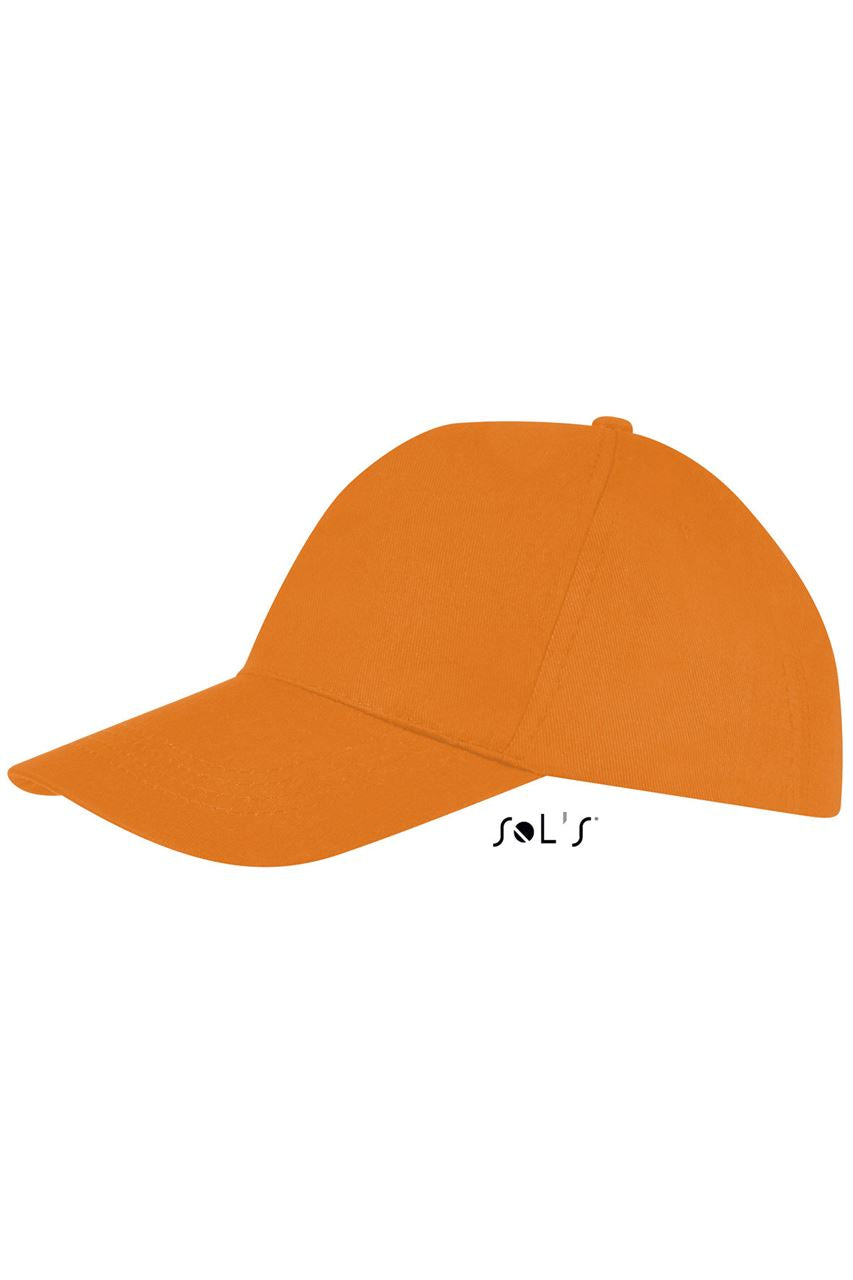 SOL'S BUZZ - FIVE PANEL CAP - Orange - Additional