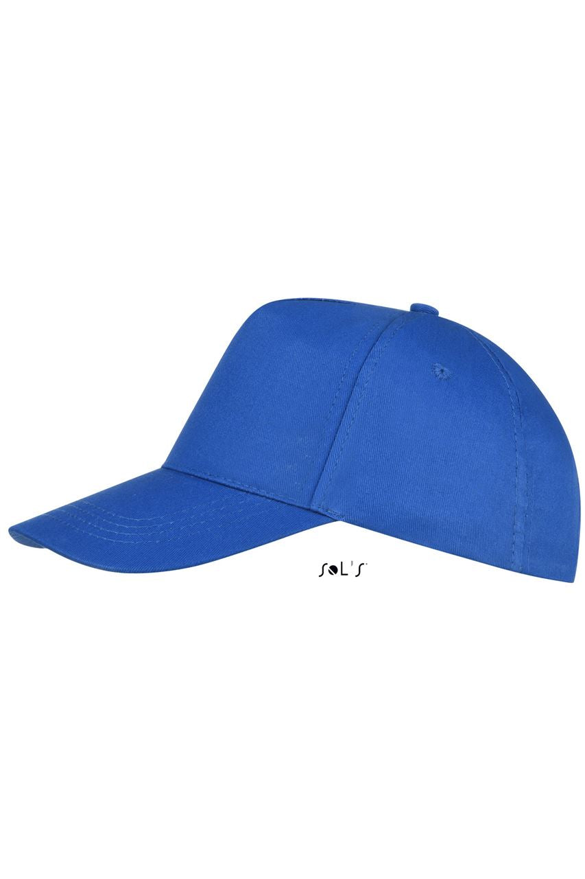 SOL'S BUZZ - FIVE PANEL CAP - Royal Blue - Additional